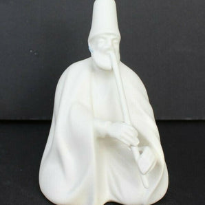 Vtg MCM CALIFORNIA CA Pottery -  Man Playing Instrument Figurine #151 Stamped