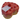 New Valentine's Day Heart Cherry Faux Cake Wall Hanging Holiday Love Decoration