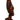 Vintage Women African Tribal Bohemian Art EBONY Wood Carving Statue