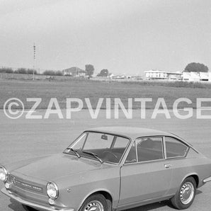 Vtg 1960s Carlo Abarth 1000 Fiat Racing (Alfa Romeo) Car Italy Photo #1536