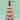 New Pink  / Silver Glitter Christmas Tree Holiday Soap Dispenser Decoration