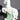 Vintage Porcelain Shabby Chic Horse W/ Flowers Figurine Opal Pearl Gloss Finish 