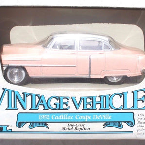 Vintage ERTL 1952 Cadillac Coup DeVille Die-Cast 1:43 Metal Replica 1986 MIP NOS