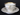 Vintage Royal Porzellan Bavaria KPM Demitasse Tea Cup and Saucer White & Gold