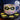 New Halloween Circus Purple / Green Cat W/ Bat Mask Coffee Tea Cup W/ Saucer
