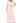 Women Pink Casual Cocktail Short Sleeve Wide Leg Pant Romper Jumpsuits S, M, L