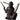 Vtg Wood  / Resin African Spear Sheild Art Sculpture Figure Signed Mwania