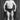 Vintage B&W 1900's Bald Man Body Builder Wrestler Fighter Shirtless Photo #873