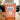 New Orange & White Stripped Perfect Pasta Book  Country Kitchen Utensil Holder