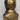 Vintage Pop Gold ELVIS Presley Head Cermatic Statue Figurine Room Decor