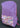 New Purple Smiley Face / Emoticon Stamps Retro Kids Backpack