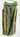 Vintage 1960s Retro Mod MCM Stripe Psychedelic Sleeveless Needle Dress 