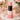 New Girly Pink / Black Stick Of Lipstick Ceramic Flower Vase Room Decor
