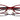 New Vtg 2000 L.A. Eyeworks Retro KIDS Abstract Eyeglasses Red Rooty 448 Glasses