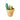 New 4Pcs Catus Succulent Measuring Spoons Set In Pot Ceramic Measuring Spoons