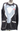 Vtg 1980s Mens Black Tuxedo T Shirt Funny Wedding Fake Suit Fancy Marriage Tee