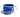 Vtg MCM CALIFORNIA CA Pottery CLAY - Blue Glazed Art Contemporary Coffee Mug Cup