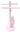 Pink Soldier Christmas Countertop Hand Towel Holder Freestanding Stand Bathroom