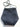 Vintage 1990's Jean Blue Retro Beaded Pentagon Shoulder Purse Bag - NOS