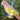 New Large Ceramic Pink & Yellow Tropical Bird Parrot Figurine Room Decor