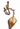 Vintage Gemstone (Agate Stone Geode Crystal) Necklace Pendant Jewelry