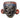 Vtg Ethnic Tribal African Porcelain Pottery Art Man Head Wall Plaque Hanging