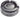 Vintage LARGE Black SANDEMAN PORT AND SHERRY ASHTRAY