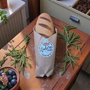 New FAKE Bakery Holiday Butter French Bread Basket Decorative Decor