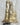 Sealed Vtg Silvestri Light Up Gold Litter Sand Castle Christmas Tree Ornament