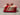 New Christmas Holiday Peppermint Twist  W/ Bow Pink / Red Holiday Butter Dish