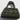 VINTAGE MINIATURE Green Corduroy Accessory DOLL PURSE W/ Umbrella