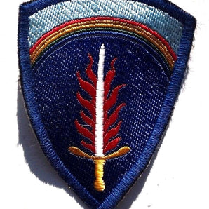 VTG Original 1950's WWII  U.S. ARMY IN Europe SHAEF PATCH ARMY OF OCCUPATION 