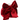 New Alessia Red Velvet Bow Detachable Cross Body Chain Hoop Handle Handbag Purse