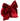 New Alessia Red Velvet Bow Detachable Cross Body Chain Hoop Handle Handbag Purse