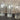 Set of 3 Vintage Coca Cola Bell Shape White Letter Enjoy Coke Clear Glasses Cups