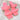 Open Edit Quincy Heeled Sandals Pink Shock Faux Leather Mule Strappy Size 11 M