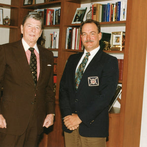 Vtg 1980's President Ronald Reagan W/ Colleagues & Staff Photo #3