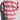 Vtg Mens 1990s Retro Mod Pink & White Stripped Short Sleeve Collar Shirt Medium