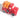 Sealed Red Truck W/ Halloween Pumpkins In Bed Salt And Pepper Shaker Salt N 