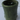 Vintage Glazed Green Ceramic Kissing Elephant Planter W/ Trunks Love Heart