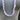 Vintage Purple Gemstone Retro Abstract Long Cocktail Costume Necklace
