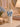 New Blue & White Ribbed Girly Coquette Bow Toilet Brush Holder Bathroom
