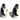 Vintage Animal table Top Kitchen Tuxedo Penguins Salt & Pepper Shaker