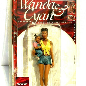 McFarlane Toys 1999 Spawn WANDA & CYAN Collector's Club Exclusive Figure NOS