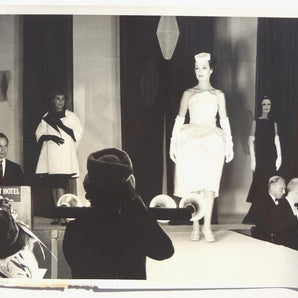 Vintage 1940's - 1950's Black & White FASHION SHOW U.S. Grant HOTEL 8X10 PHOTO