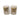 New Christmas White / Gold Bow Salt & Pepper Shakers Salt N Pepper Dinning Set