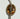 Vtg Gemstone (Agate Stone Geode Crystal) Cowboy Western Bolo Tie Rodeo #15