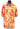 Vtg Mens Caribbean Joe Let Go Hawaiian Beach Pint Floral Flower Shirt - Medium