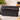 New Black Faux Snake Skin Dwell Studio Travel Valet Cosmetic Bag Zip Closure