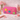 New Pink Large Preppy Smilie Face Makeup Bag Nylon Cosmetic Bag